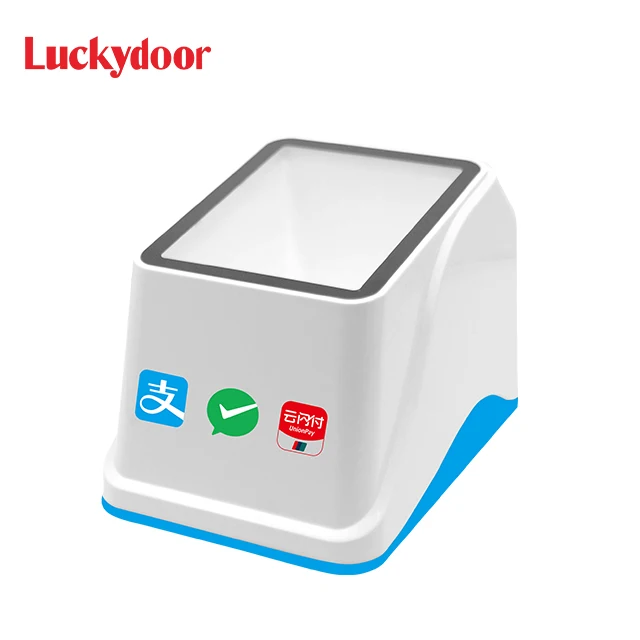 Luckydoor Mobile Payment box 1D 2D QR code bar code scanner Kiosk desktop QR code reader K-7601