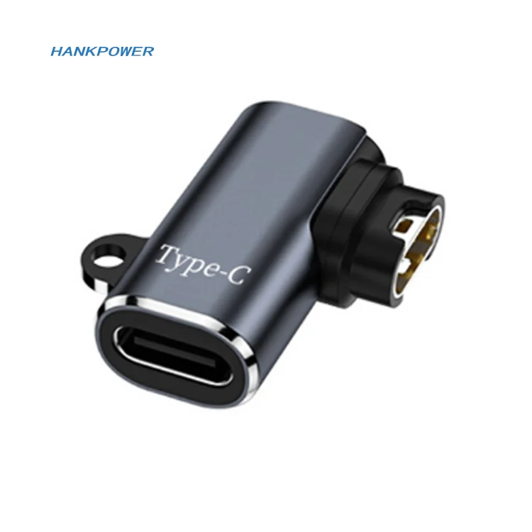 Right Angle USB Type C Charger Adapter For Garmin Fenix 7 / 7S / 7X 6 6s 5 Plus Smart Watch Charging Accessories