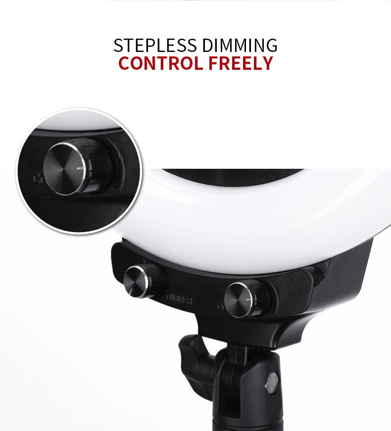 Tolifo новые 22 Вт 10 дюймов USB зарядка светодиодные кольца фотографическое освещение для селфи видео стрельба