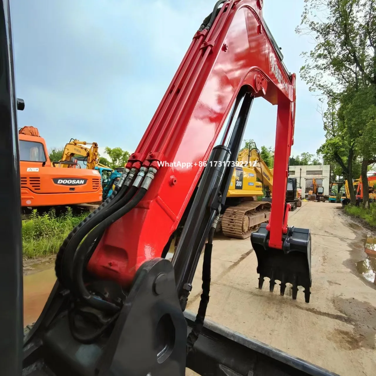 Cheaply Kubota KX165 hydraulic backhoe crawler 5.5tons used excavator