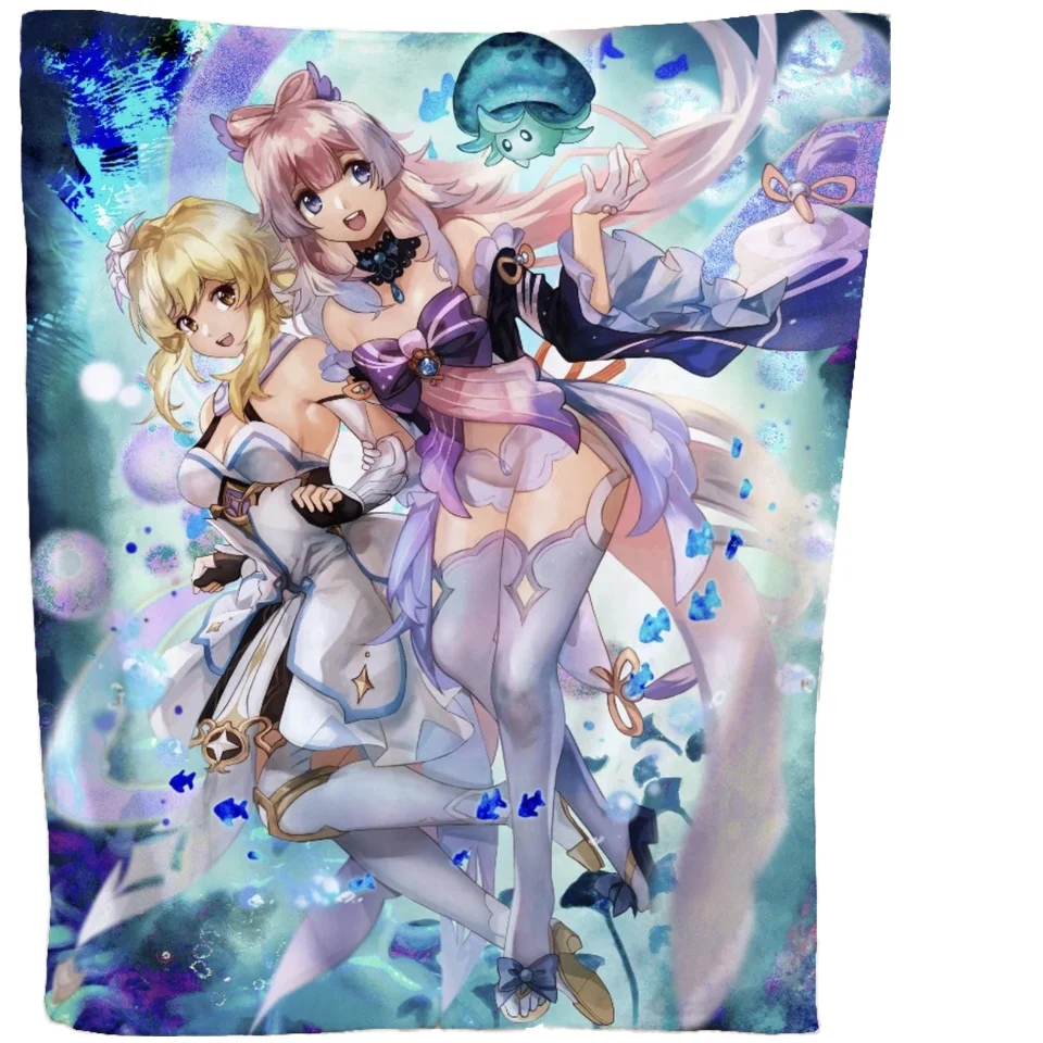 Anime Design OEM custom print VS flannel fleece blanket name brand throw sublimation love pink baby blanket with logo