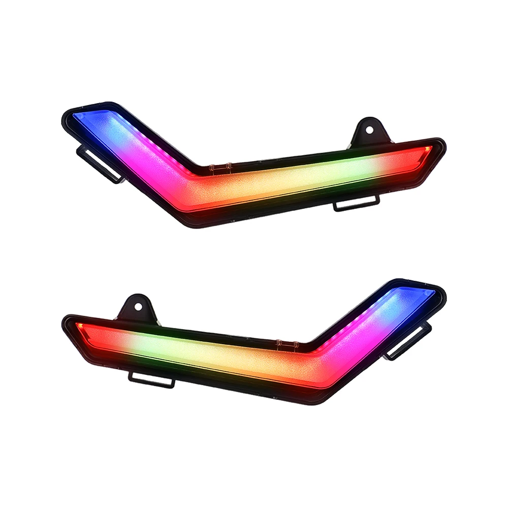 RGB ATV utv Light accessories led Turn Signal Light Fang Accent Can am defender signature light