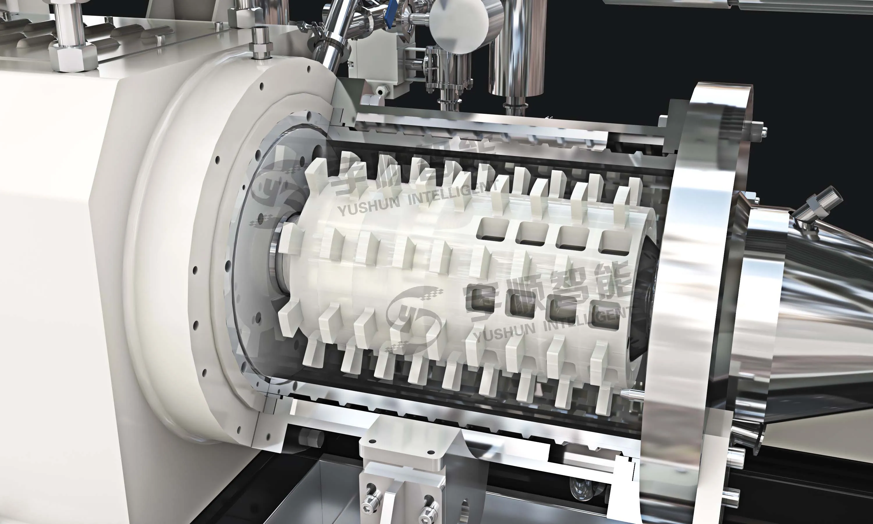 China 30L dual power centrifugal bead mill industrial grinding machines horizontal sand mill