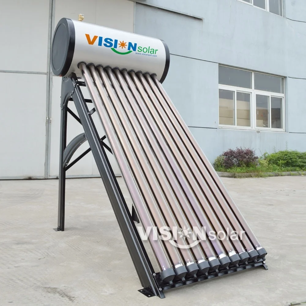 Vision solar company exporing high pressurized solar boiler with copper heat pipe tubes
