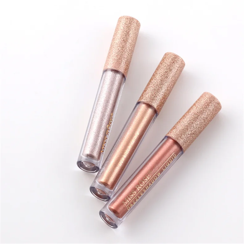 
Wholesale Makeup Diamond Eyeshadow Long Lasting Metallic Liquid Eyeshadow Private Labe 