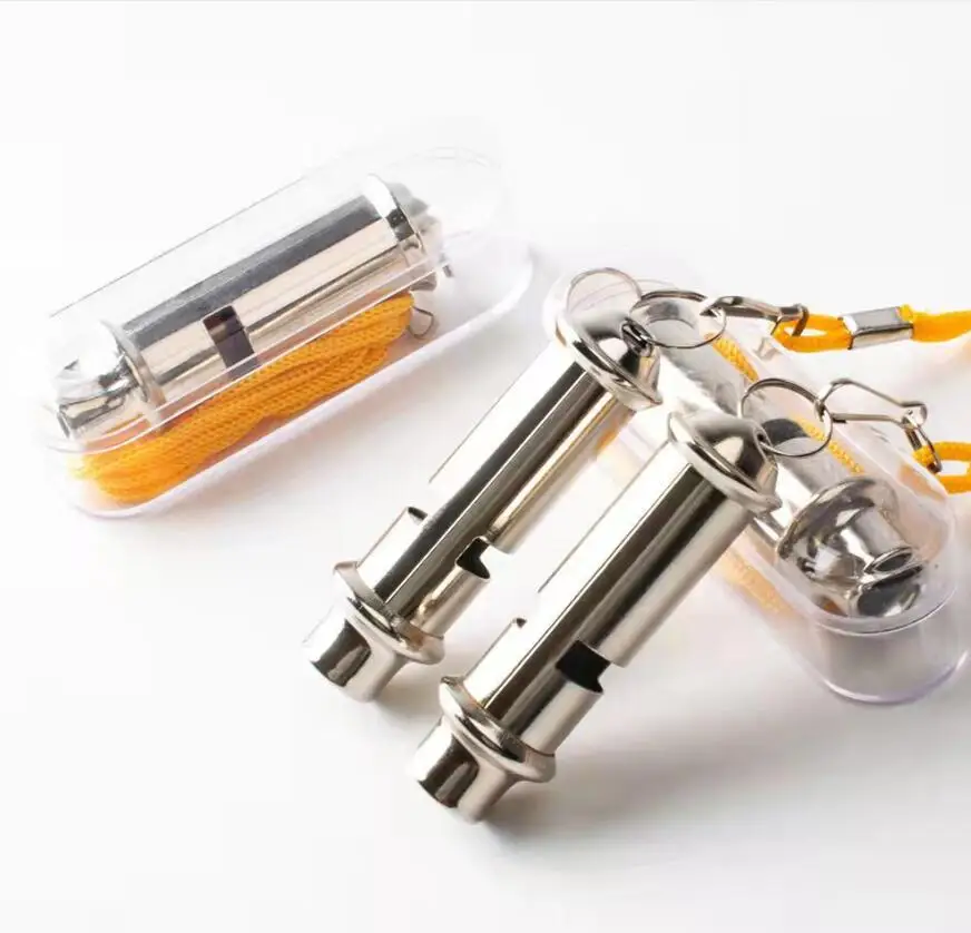 Emergency Whistle Custom Logo Sports Metal Whistle with Cheap Price