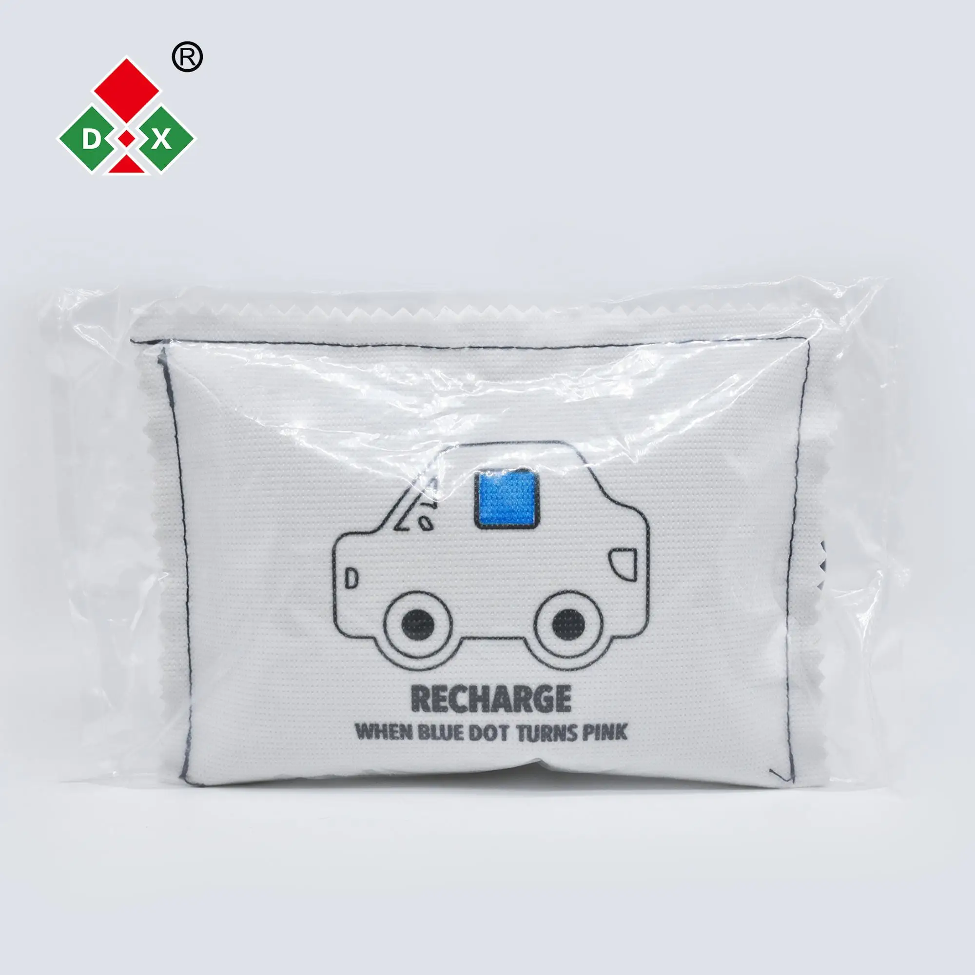 Super high quality SIlica Gel Desiccant Car Dehumidifier Bag Heating Reusable with Color Changing