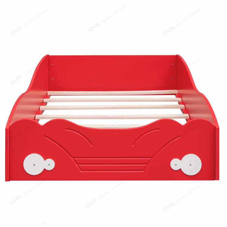 Suitable For Many Occasions Solid Wood Child Boy Child Single Bed 1.5 With Gua Toddler Bed Kids