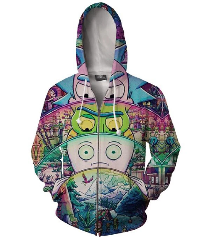 Brand 2021 New Arrivals Sublimation 3D Printed Qute Cartoon Pattern Design Couple Hoodies Sweatshirts