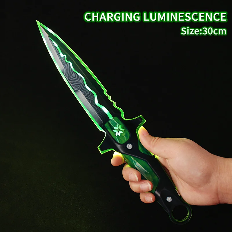 Valorant Acrylic Luminescent LED Cosplay Toys Boys Game Gifts Colorful Secure Rechargeable