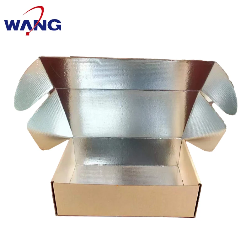 insulation box for meat fish transport container /ice cream carton frozen seafood insulated shipping carton