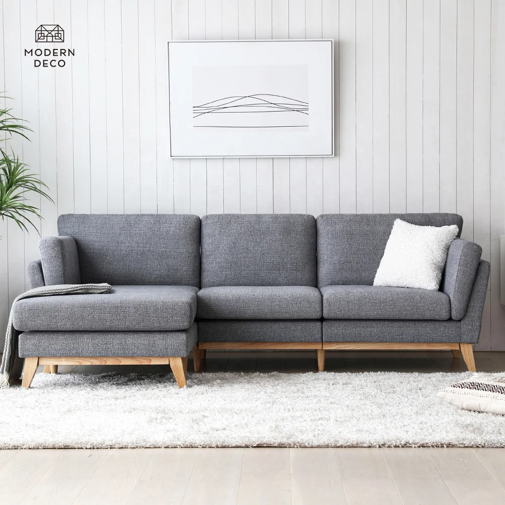 sofa KD easy to assemble flat pack knock down verified supplier factory bulk wholesale no retail sectional corner couch set