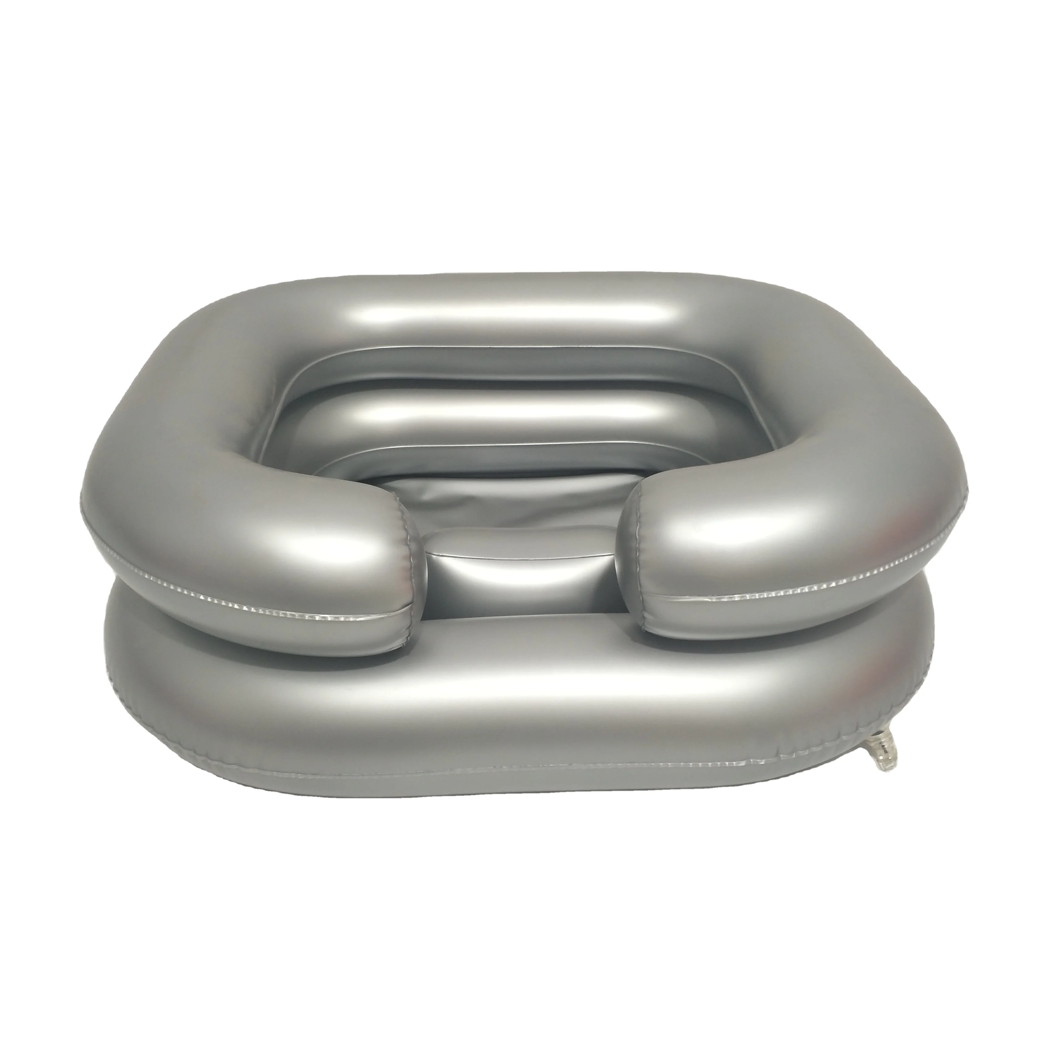 
Silvery Inflatable hair washing Basin sink-60*48*20CM 