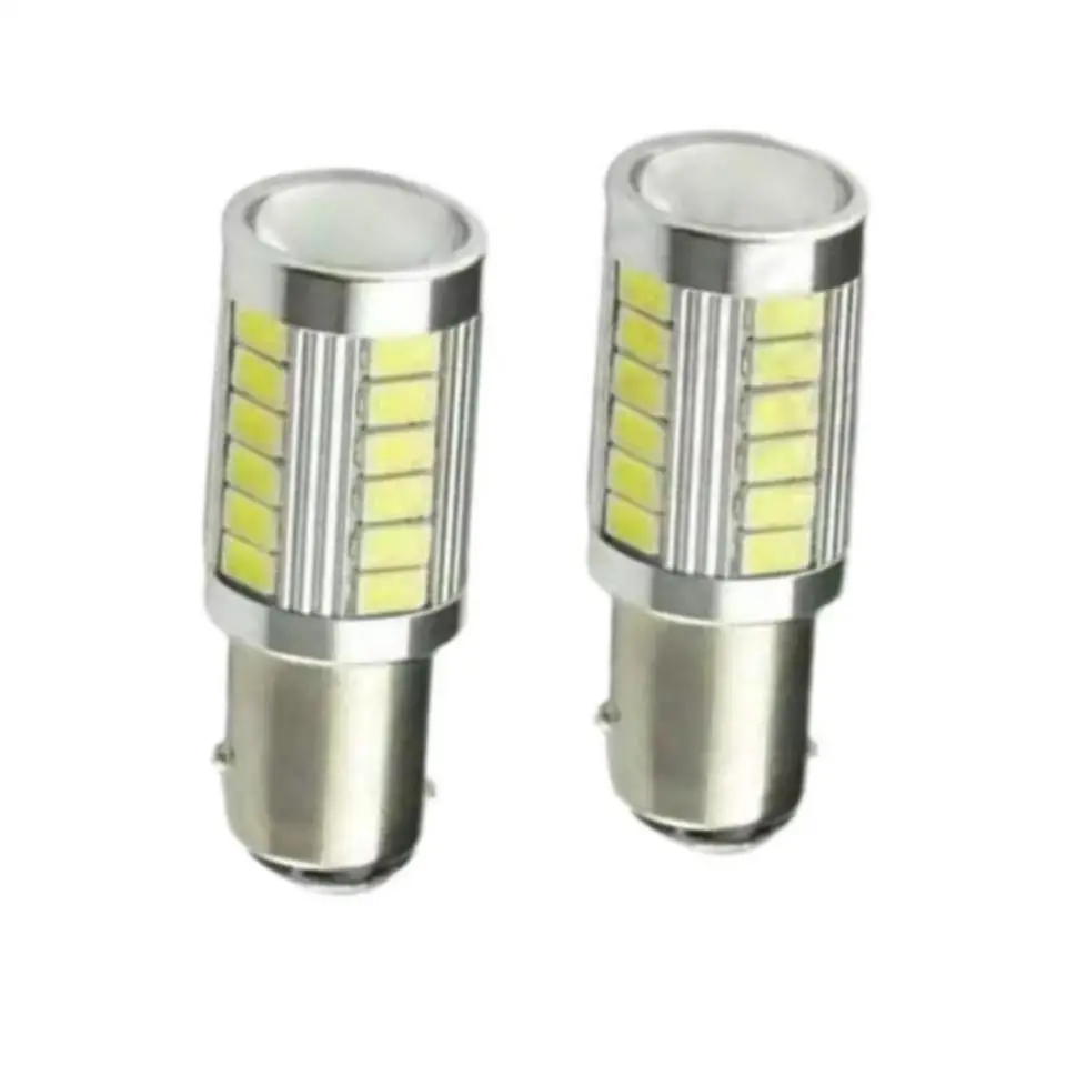 1156 BA15S BA15D BAY15D 10-30 В DC сигнальный фонарь заднего хода светодиодный стоп-сигнал 33SMD