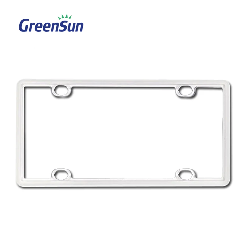 Wenzhou Factory USA Size Custom Plastic Car Number Plate Holder License Plate Holder Wholesale