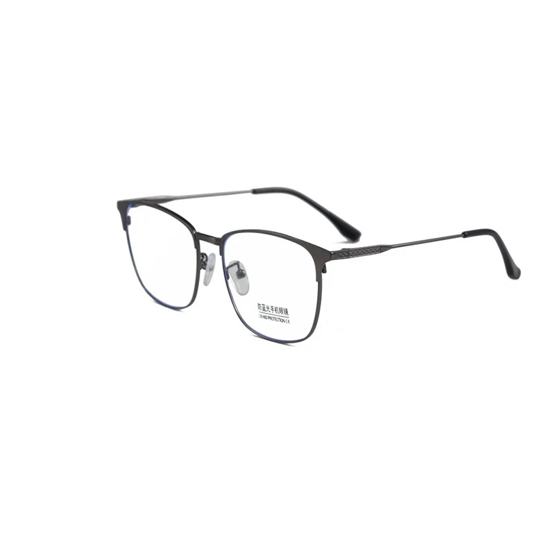 
 2021 новейшие титановые оптические оправы модные синие световые блокирующие очки мужские высококачественные очки для чтения мужские оптом  