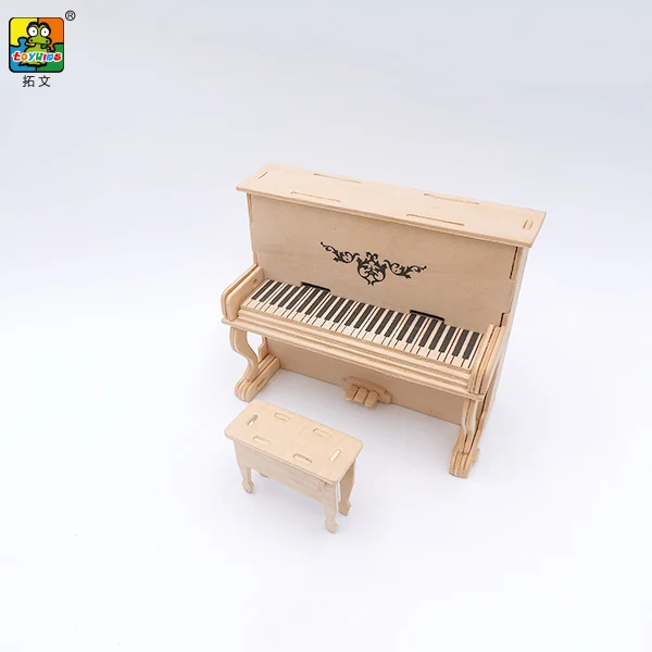 Wood piano Cello Music Instrument Toy Wooden Children Kids Musical Fun Educational Cartoon Musical Keyboard Piano Toy