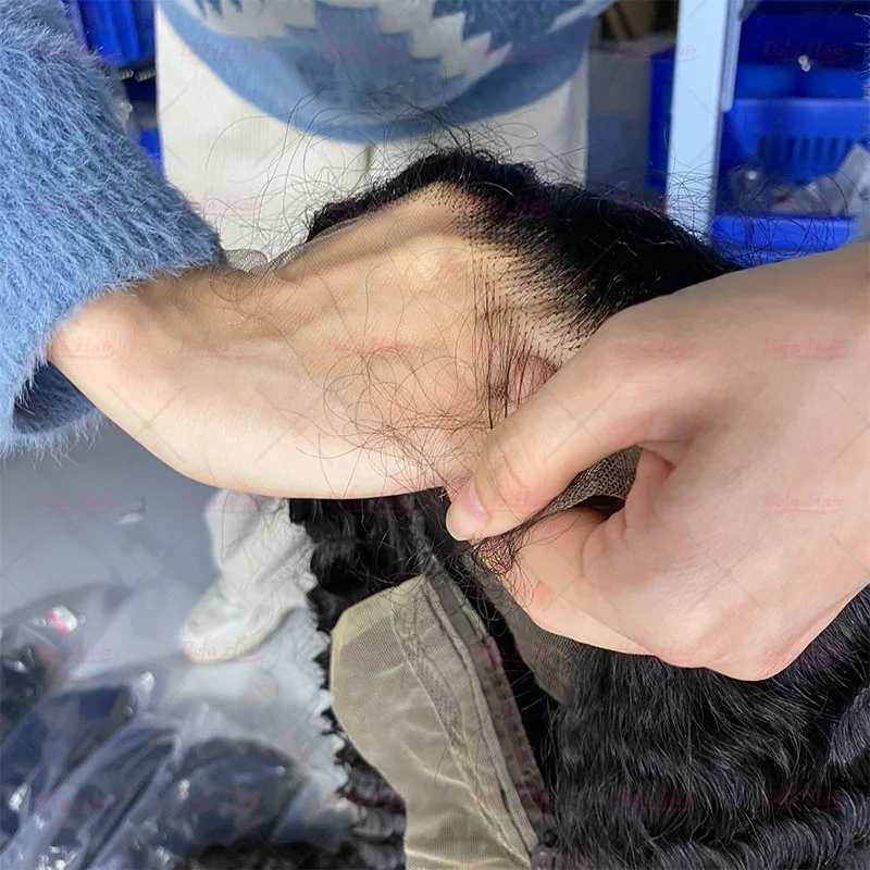 Wholesale HD 360 Lace Frontal Wig Vendors Kinky Curly Full Lace Human Hair Wigs