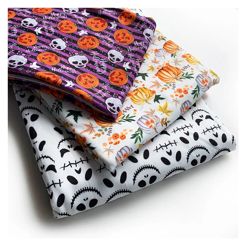 DBP fabric custom design double brushed poly digital print DTY jersey spandex fabric