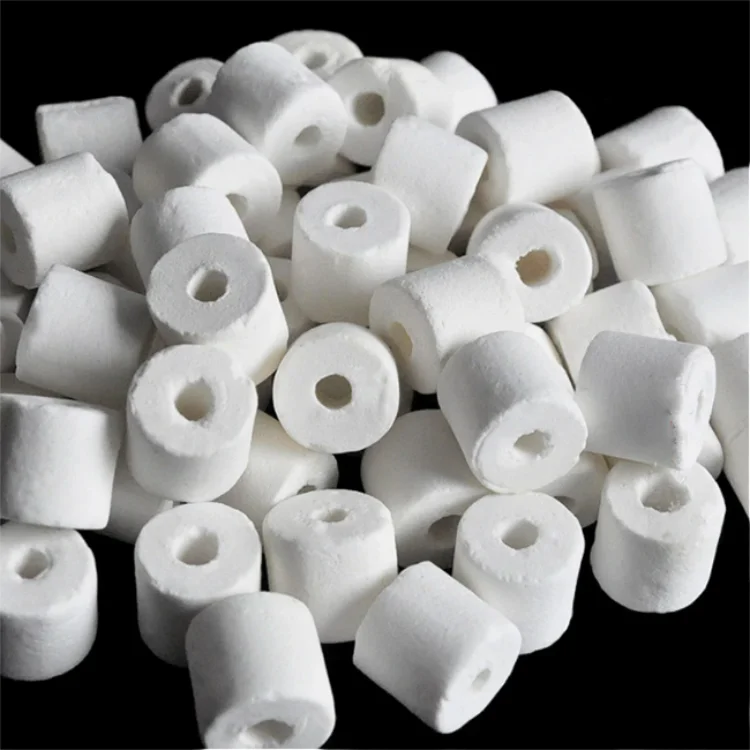 Zaohetian Aquarium filter ceramic ring  White filter media  Fish tank filter