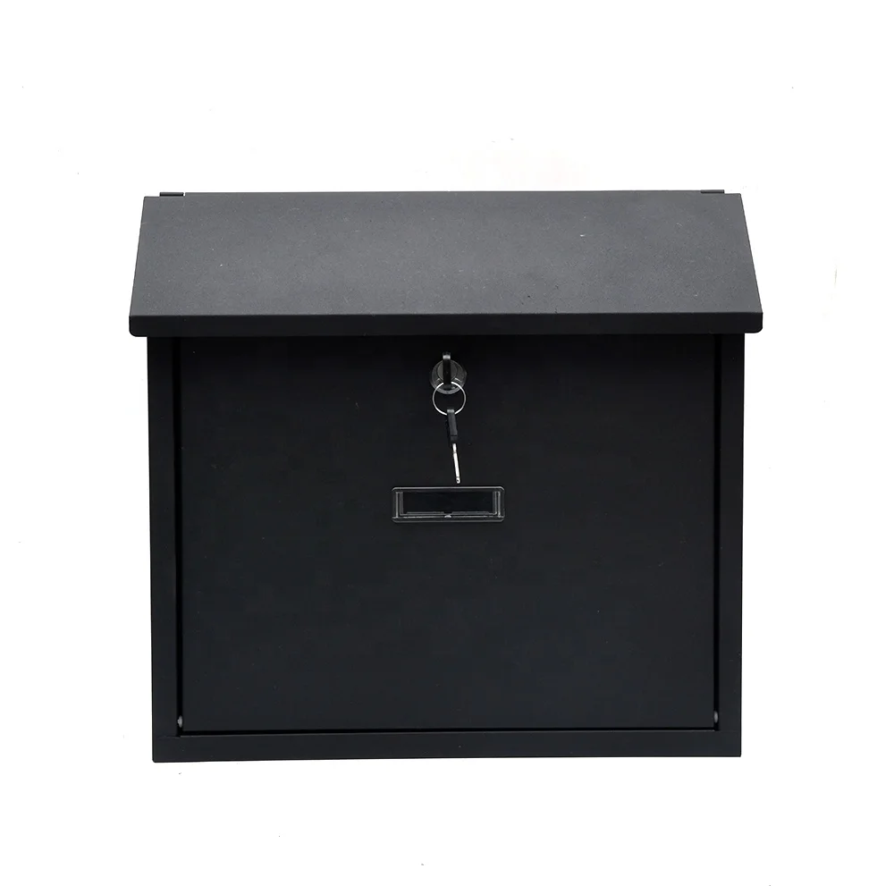 Manufacturer  waterproof metal residential apartment mailboxes wall mounted mail post drop box