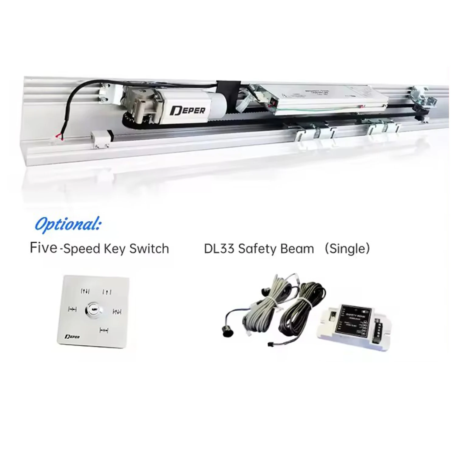 DSL-200 Safely Reliably Electronic Lock Automatic Door System Frame & Frameless Sliding Door Opener for Door Operator/mechanism