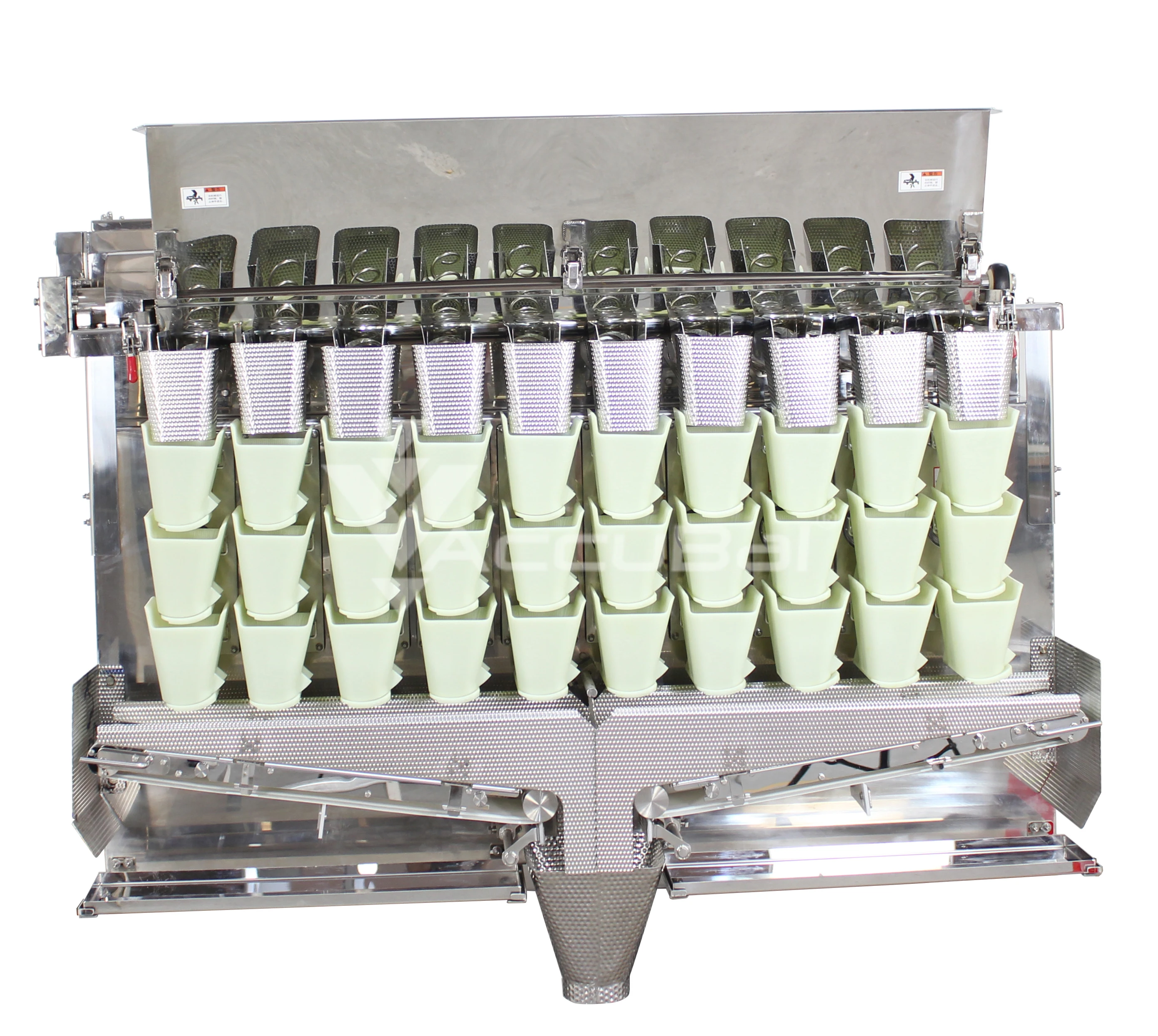 
Automatic CE approval multihead linear filling packing weigher machine for fresh, frozen, sticky or chilled food 