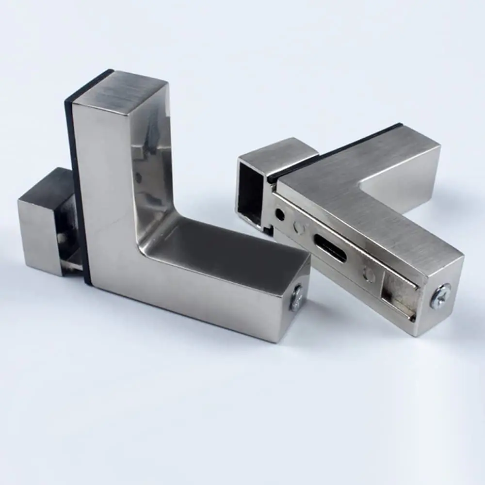 High Quality Zinc Alloy Wall Mounted Adjustable Glass Shelf Support Brackets