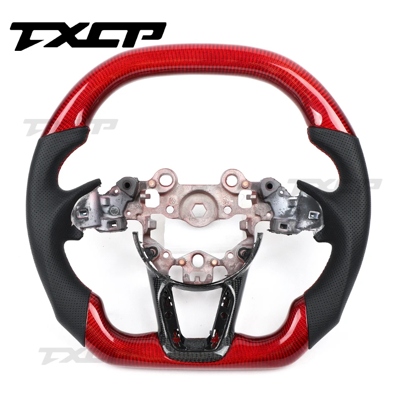 Углеродное волокно руль подходит для Mazda 3 6 Axela Atenza RX8 MX5 CX3 CX8 CX9 CX-4 CX-5 RX-7 CX5 RX7