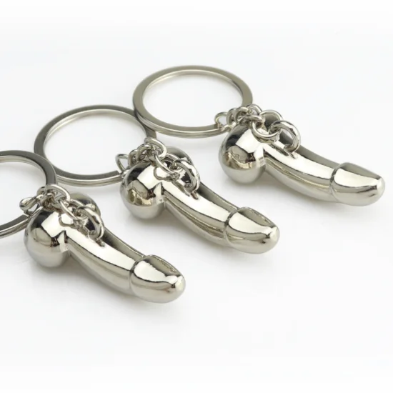 metal sex key chain Rings Dildo Penis Sex Accessories, Sex Shop Funny Adult Products Decoration sexy cock key ring