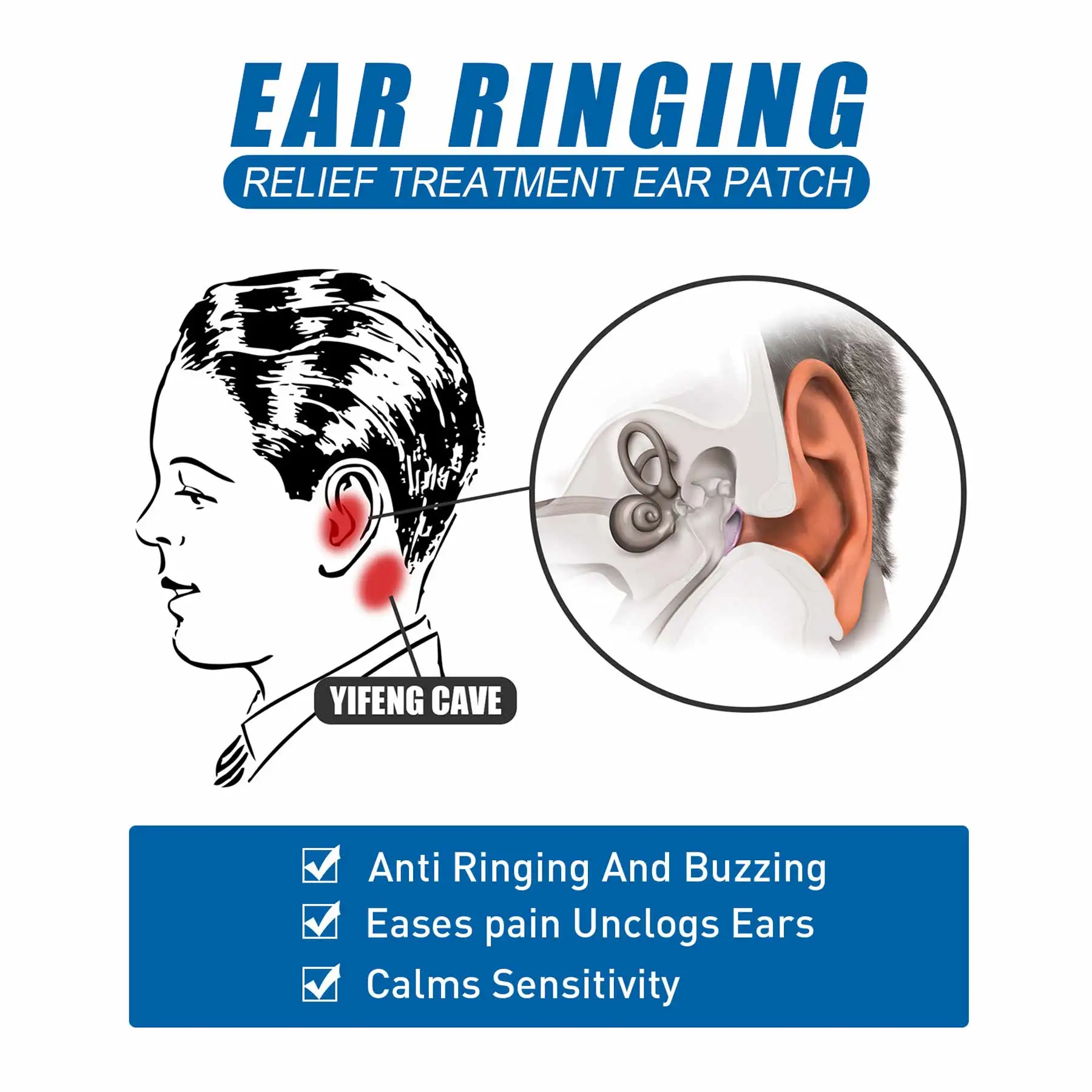 Improve Sleep Quality Tinnitus Ear Therapy Patches Effective Tnnitus Treatment For Adults Sleep Aid Tinnitus Cure