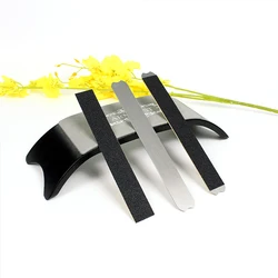 Металлическая пилка для ногтей от производителя, индивидуальная пилка для ногтей из нержавеющей стали, сменные пилки для ногтей, оптовая продажа