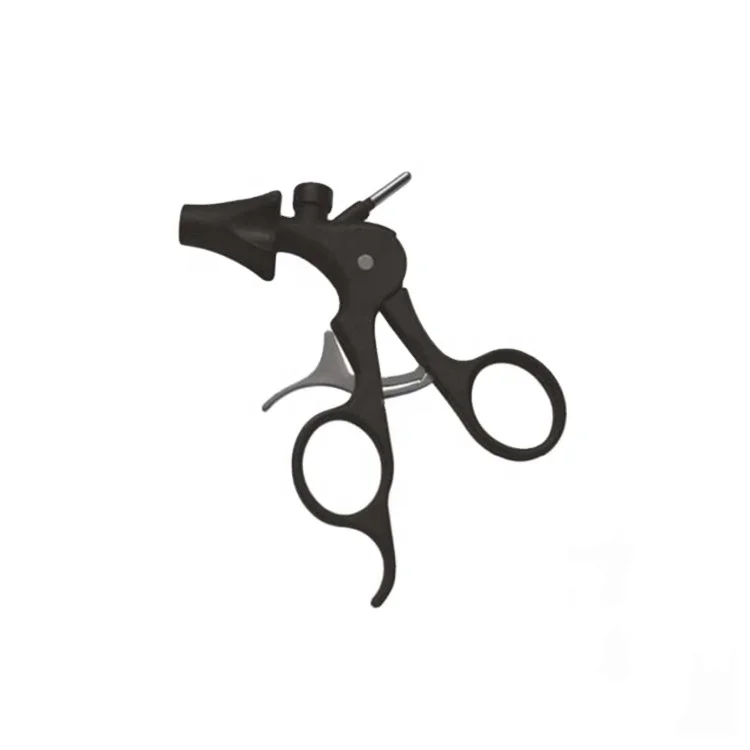 Хирургические лапароскопические инструменты, монопольные щипцы maryland для захвата, ножницы, черная легкая пластиковая ручка с храповым механизмом