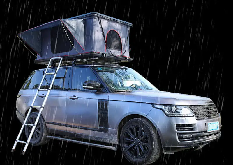 Professional Outdoor Family Car Insulated Customized Suv Rooftop Overland Aluminum Hard Shell Roof Top Tent