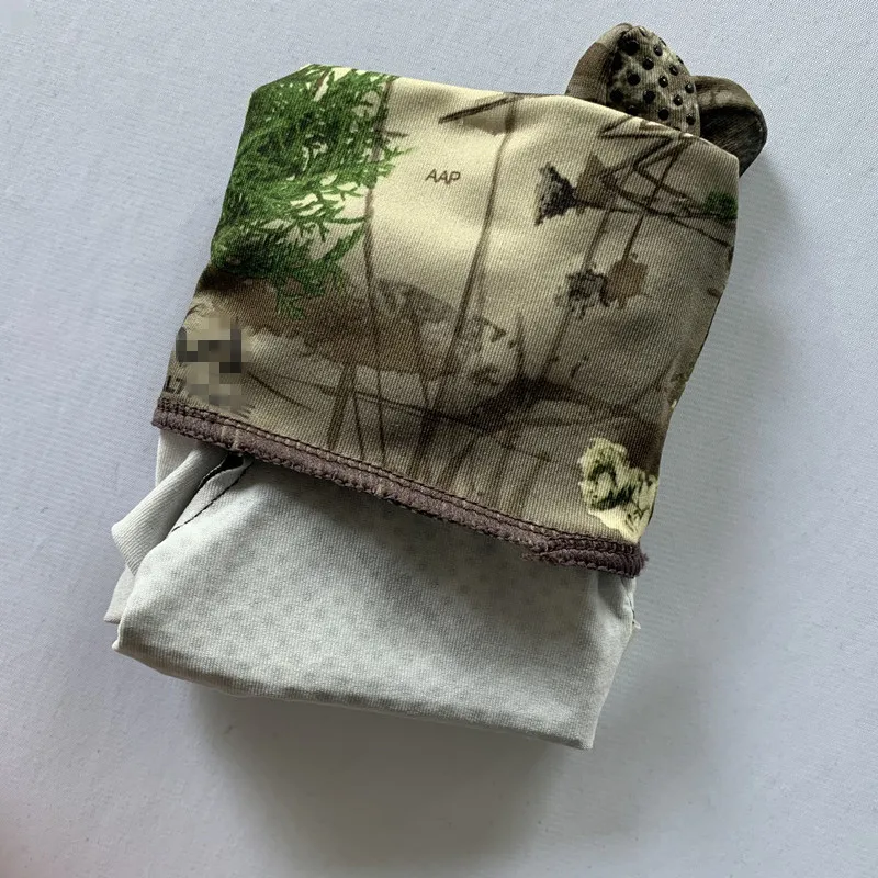 Rabbit Fur Mittens Cover Sleeve Knitted Mitten Chinchilla Fur Gloves