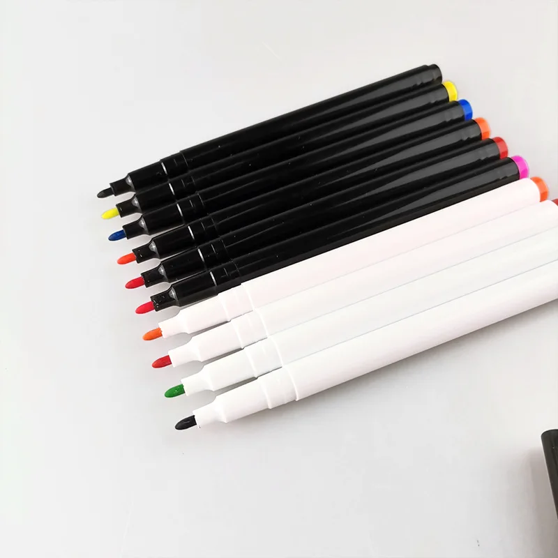 Washable Fabric Markers non toxic Art Fabric Markers Yellow Marker Oil-based Children Marken Pen