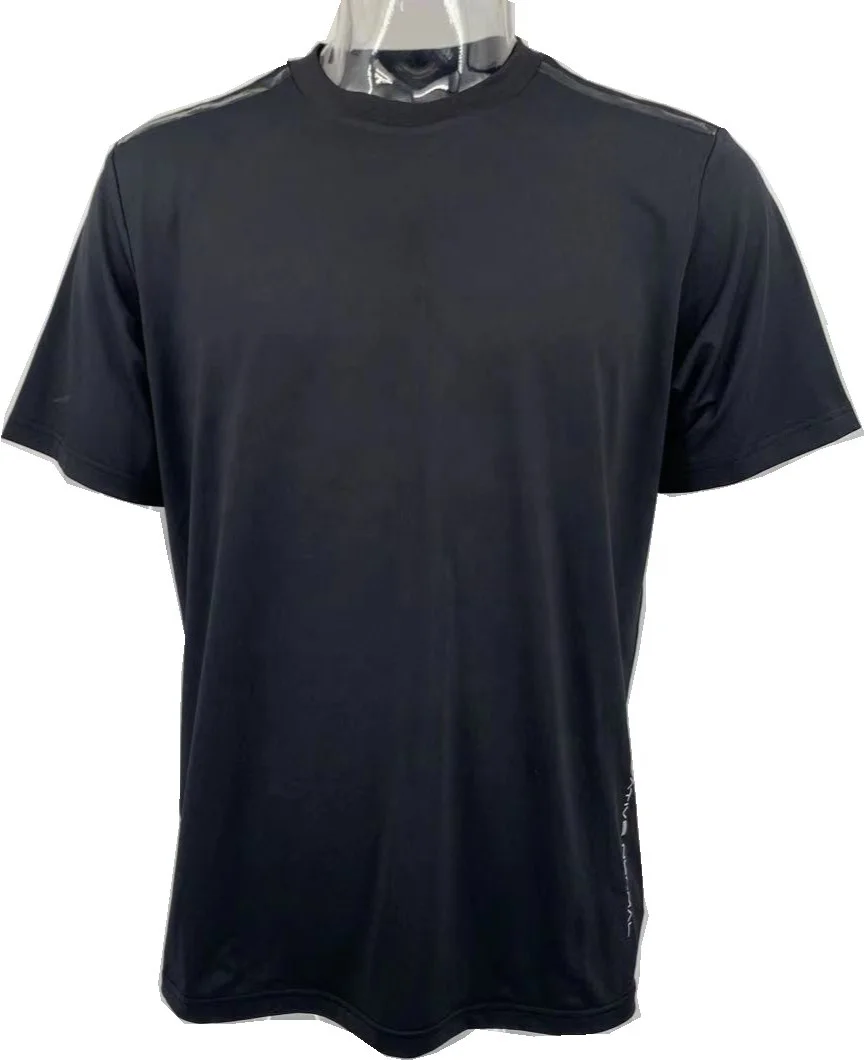 
 Быстросохнущая Мужская футболка с УФ-защитой 50 полиэстер 95% спандекс 5% с коротким рукавом мужская футболка с принтом высокой плотности с коротким рукавом  