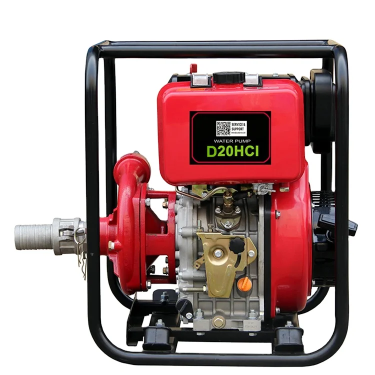 2 Inch Cast Iron High Pressure Centrifugal Diesel Water Pump