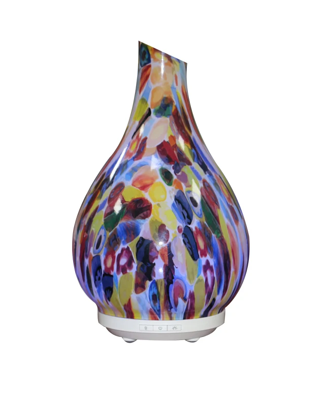 
2021 unique glass aromatherapy machines 120ml essential oil diffuser cool mist ultrasonic humidifier 