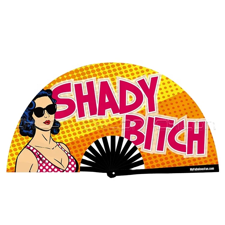 High Quality  Bamboo Folding Hand Fan for Parties Favor Fashion Style Kung Fu Hand Fan