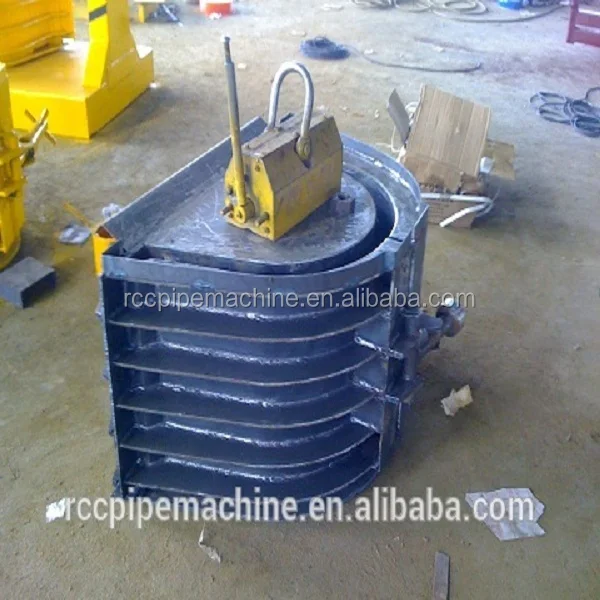 Concrete irrigation u channel machine, precast concrete channels