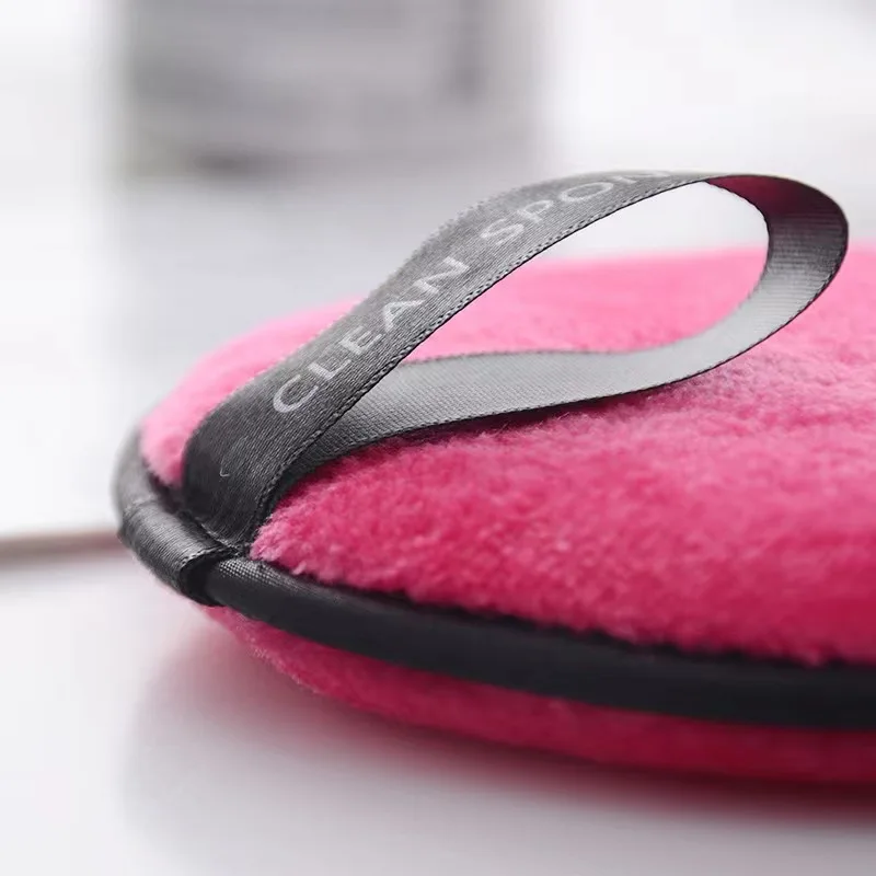 Wholesale beauty soft anti bacteria makeup remover facial puffs microfiber face towel