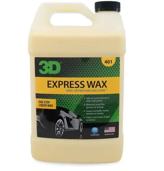 high protection Express Montan Spray Wax - Glossy Shine, Streak Free, No Powder Residu 1 Gallon