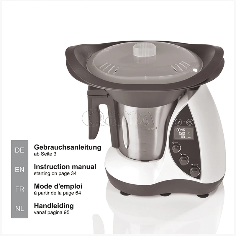 QANA Factory Wholesale OEM wifi app smart cooker multi-function blender food processor electric salad chopper meat grinders