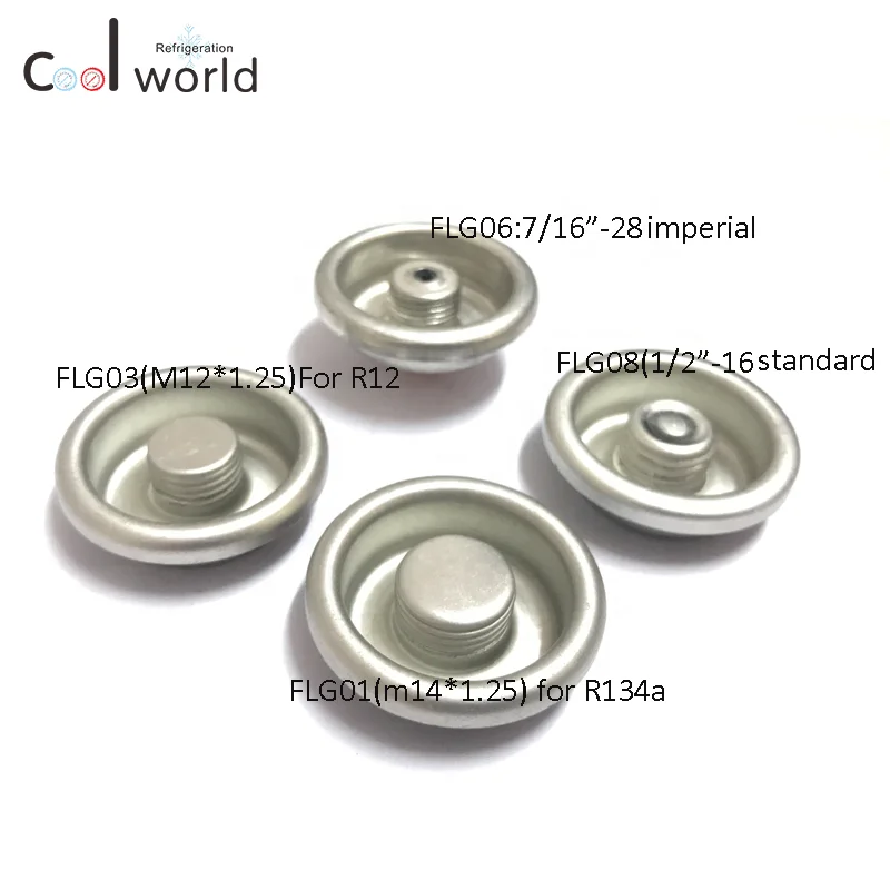 refrigerant R134a valve caps with Aerosol Spray Cap With Thread Valve 7/16