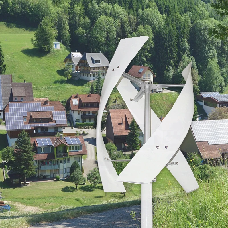 Wind power system New energy power generation technology Wind power 100w 200w 300w 400w 500w 600w 5kw wind turbine