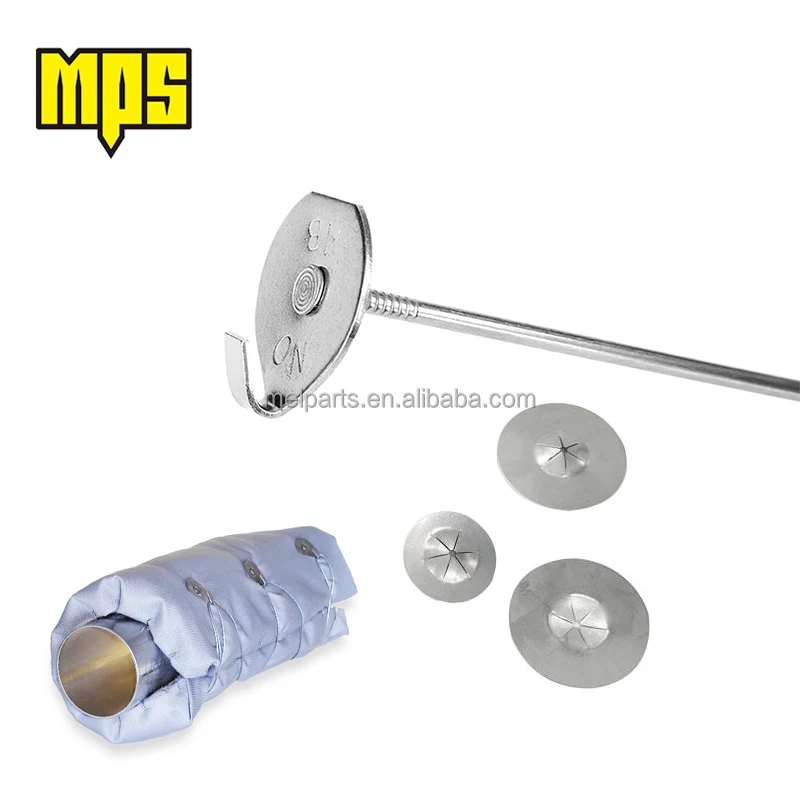 Professional Production Power Plant 304 Stainless Steel Insulation Tie Anchor Removable Insulation Blanket Ship Pipe Insulation