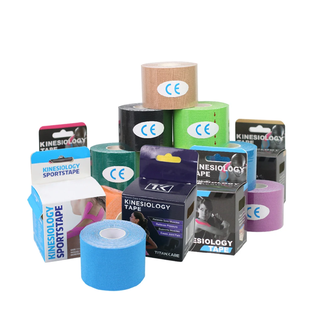 Aranea Kinesiology Tape Breathable Elastic Perforated Sports Tape Stress Pain Relief Muscle Support Athletic Tape