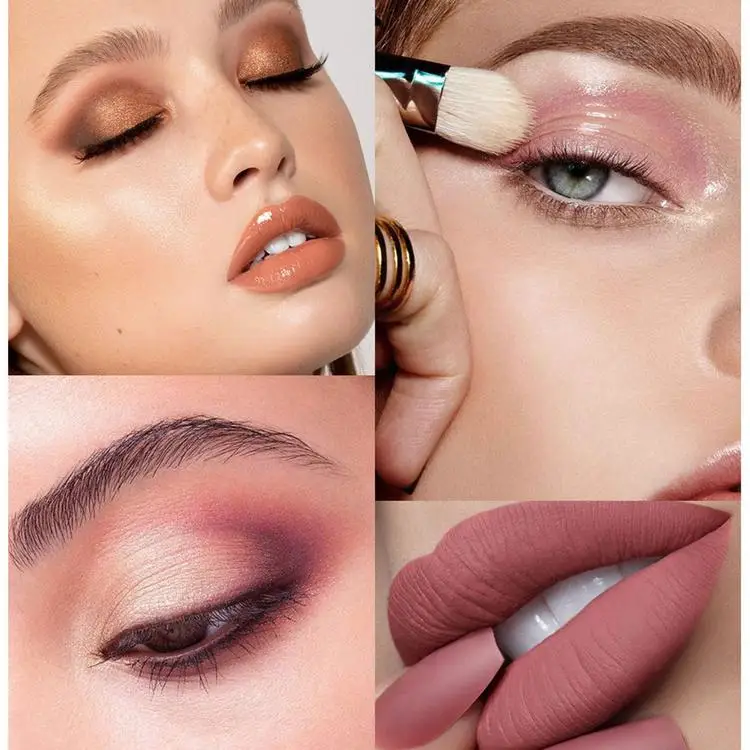 
Professional Make Up Sets Cosmetics Kit with Eyeshadows Lipstick Concealer Cosmetics Kit for Women Girls Starter 20PCS 