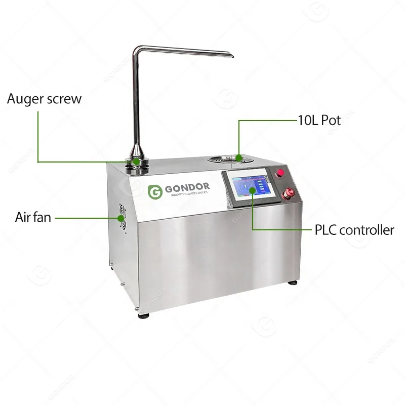 Electric Tabletop Melting Automatic Maker Melter Tap Temper Hot Machine Chocolate Dispenser of Chocolate